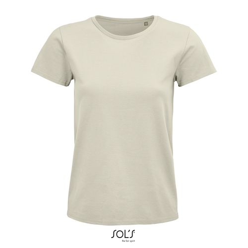 TEE-SHIRT FEMME JERSEY COL ROND AJUSTÉ SOL'S PIONEER WOMEN