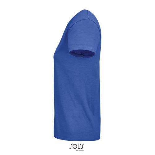 TEE-SHIRT FEMME JERSEY COL ROND AJUSTÉ SOL'S PIONEER WOMEN