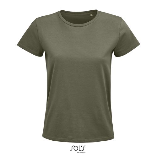 TEE-SHIRT FEMME JERSEY COL ROND AJUSTÉ SOL'S PIONEER WOMEN