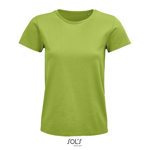 TEE-SHIRT FEMME JERSEY COL ROND AJUSTÉ SOL'S PIONEER WOMEN