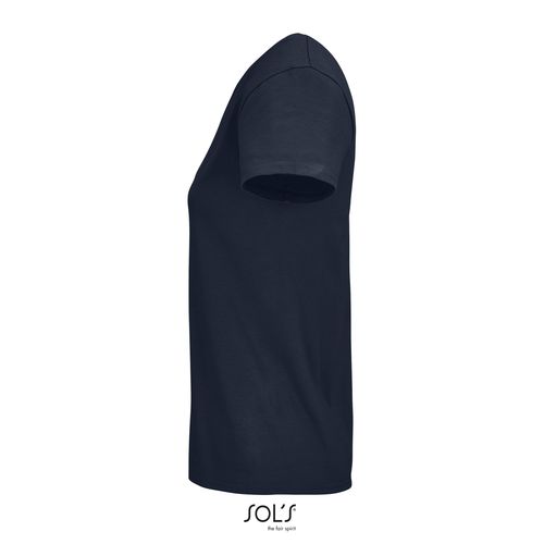 TEE-SHIRT FEMME JERSEY COL ROND AJUSTÉ SOL'S PIONEER WOMEN