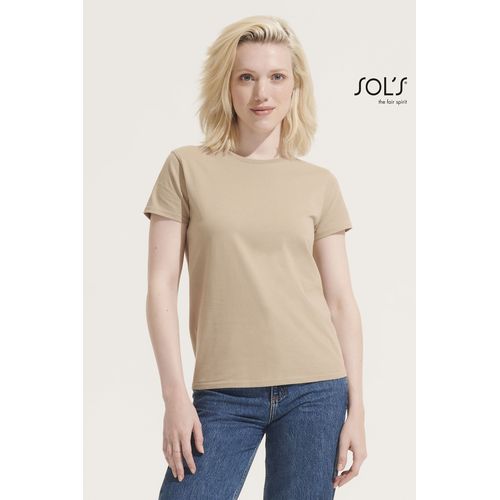 TEE-SHIRT FEMME JERSEY COL ROND AJUSTÉ SOL'S PIONEER WOMEN - 2