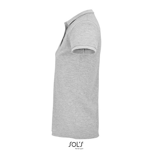 gris chiné POLO PARA MUJER SOL'S PLANET WOMEN