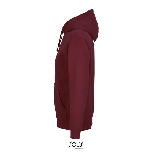 burdeos SUDADERA UNISEX CON CAPUCHA SOL'S CONDOR
