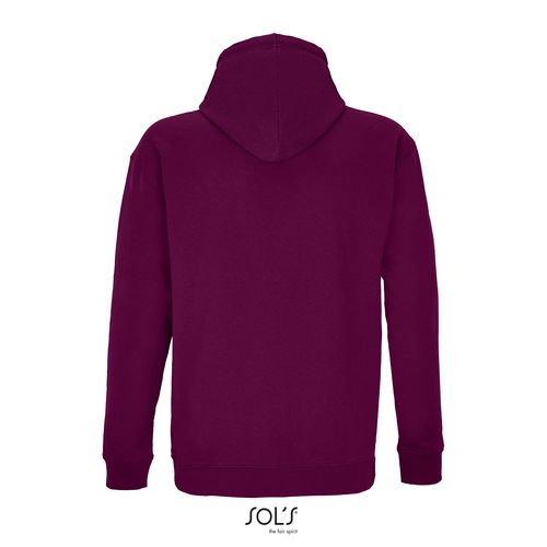 morado profundo SUDADERA UNISEX CON CAPUCHA SOL'S CONDOR
