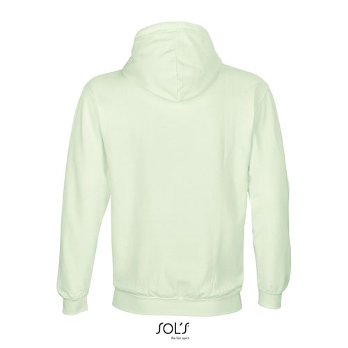 verde cremoso SUDADERA UNISEX CON CAPUCHA SOL'S CONDOR