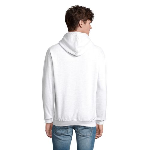 blanco chiné SUDADERA UNISEX CON CAPUCHA SOL'S CONDOR