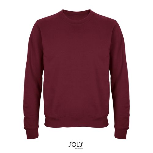 burdeos SUDADERA UNISEX CUELLO REDONDO SOL'S COLUMBIA TUBE