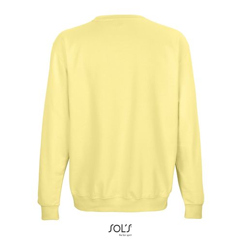 amarillo claro SUDADERA UNISEX CUELLO REDONDO SOL'S COLUMBIA TUBE