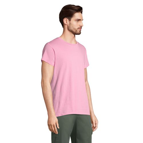 rosa orquídea CAMISETA AJUSTADA DE CUELLO REDONDO PARA HOMBRE SOL'S CRUSADER MEN