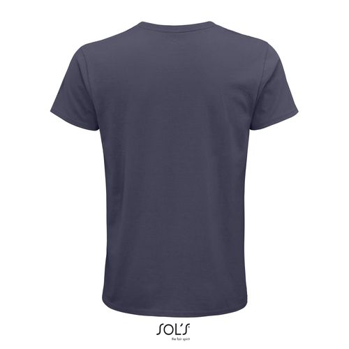gris ratón CAMISETA AJUSTADA DE CUELLO REDONDO PARA HOMBRE SOL'S CRUSADER MEN