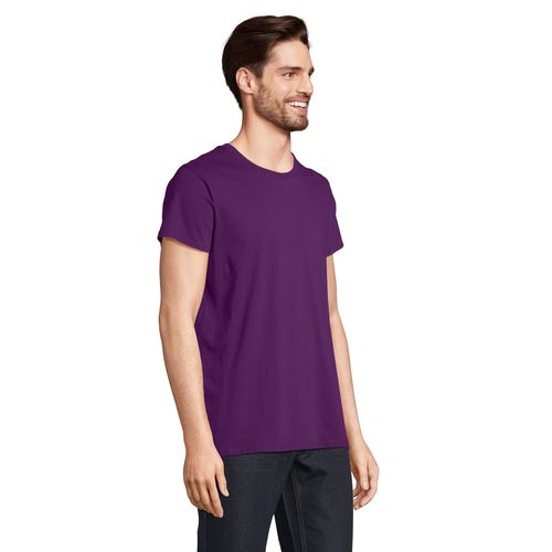 morado profundo CAMISETA AJUSTADA DE CUELLO REDONDO PARA HOMBRE SOL'S CRUSADER MEN