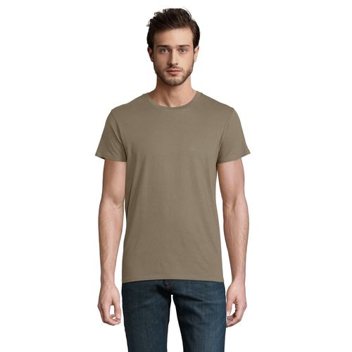 kaki CAMISETA AJUSTADA DE CUELLO REDONDO PARA HOMBRE SOL'S CRUSADER MEN