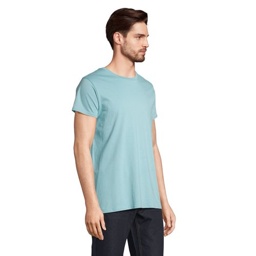 azul piscina CAMISETA AJUSTADA DE CUELLO REDONDO PARA HOMBRE SOL'S CRUSADER MEN