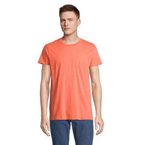 pop naranja CAMISETA AJUSTADA DE CUELLO REDONDO PARA HOMBRE SOL'S CRUSADER MEN