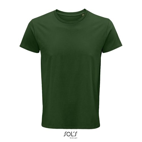 verde botella CAMISETA AJUSTADA DE CUELLO REDONDO PARA HOMBRE SOL'S CRUSADER MEN