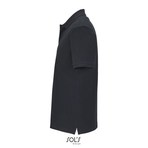 black POLO UNISEX SOL'S PEGASE