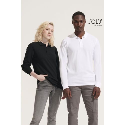 POLO UNISEXE MANCHES LONGUES SOL'S PLANET LSL - 2