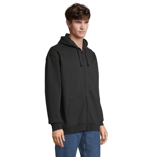 SUDADERA UNISEX CON CREMALLERA Y CAPUCHA SOL'S CARTER