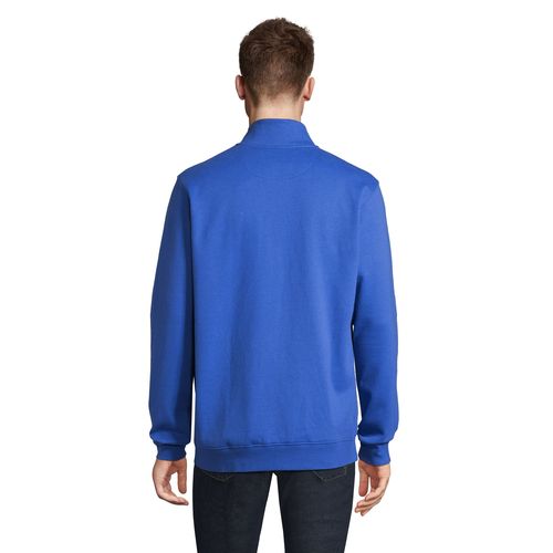 azulón SUDADERA UNISEX CON CREMALLERA SOL'S COOPER