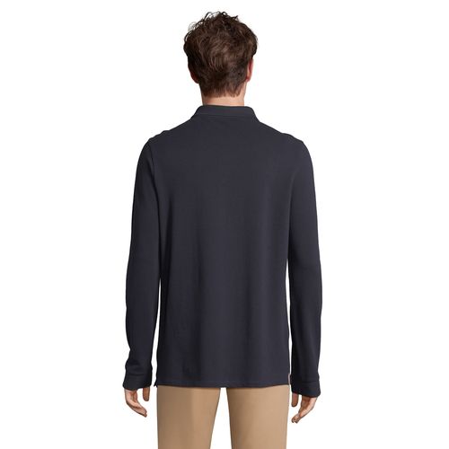 POLO PATTE CACHÉE MANCHES LONGUES HOMME NEOBLU OWEN LSL MEN