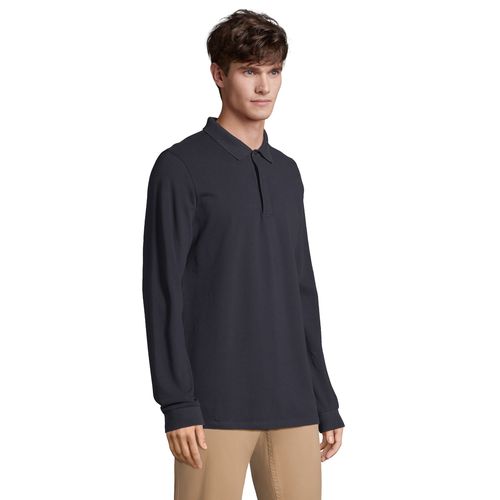 POLO PATTE CACHÉE MANCHES LONGUES HOMME NEOBLU OWEN LSL MEN
