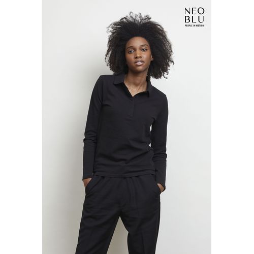 POLO PATTE CACHÉE MANCHES LONGUES FEMME NEOBLU OWEN LSL WOMEN - 2