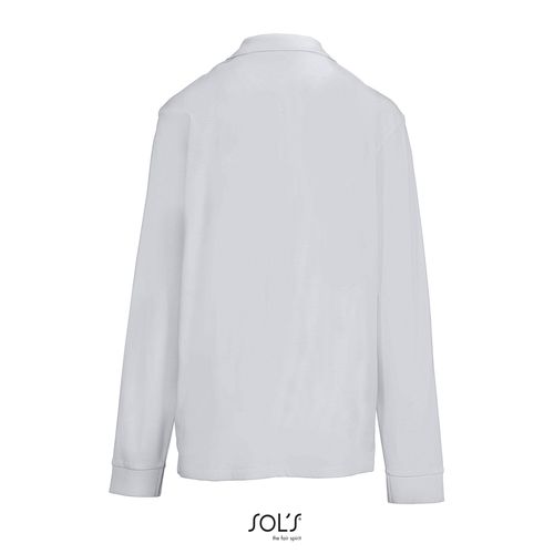 gris puro POLO UNISEX SOL'S PACIFIC LSL