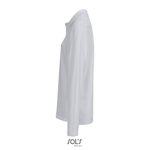 gris puro POLO UNISEX SOL'S PACIFIC LSL