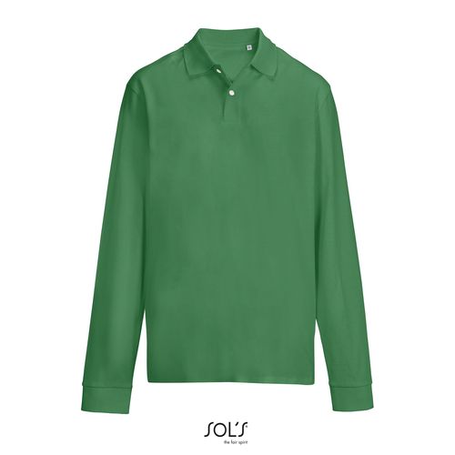 verde prado POLO UNISEX SOL'S PACIFIC LSL