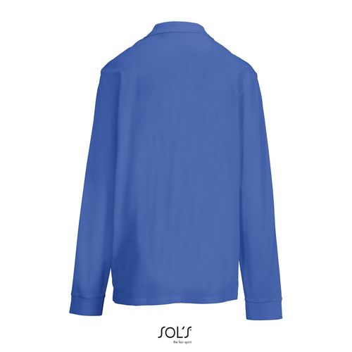 azulón POLO UNISEX SOL'S PACIFIC LSL