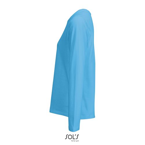 TEE-SHIRT FEMME COL ROND MANCHES LONGUES SOL'S MONARCH WOMEN