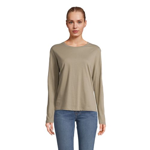 TEE-SHIRT FEMME COL ROND MANCHES LONGUES SOL'S MONARCH WOMEN