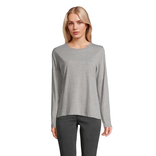 TEE-SHIRT FEMME COL ROND MANCHES LONGUES SOL'S MONARCH WOMEN