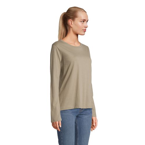 TEE-SHIRT FEMME COL ROND MANCHES LONGUES SOL'S MONARCH WOMEN