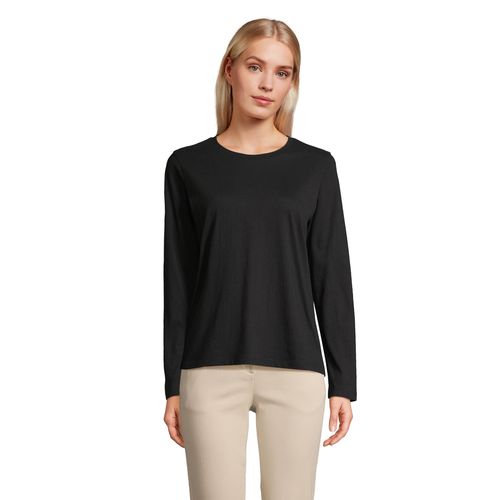 TEE-SHIRT FEMME COL ROND MANCHES LONGUES SOL'S MONARCH WOMEN