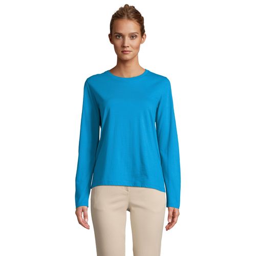 TEE-SHIRT FEMME COL ROND MANCHES LONGUES SOL'S MONARCH WOMEN