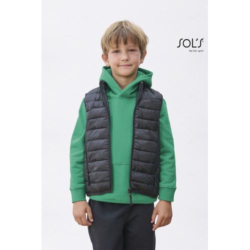DOUDOUNE LIGHT SANS MANCHES ENFANT SOL'S STREAM BW KIDS - 2
