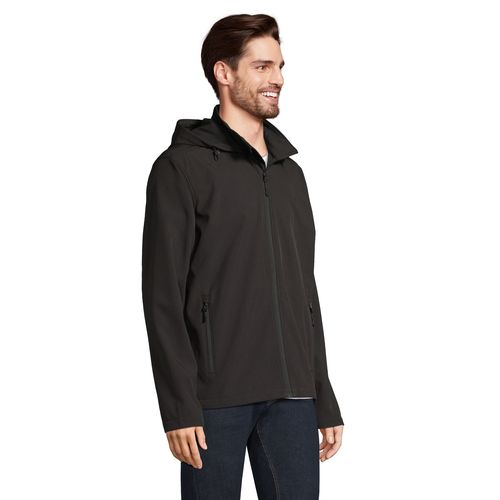 VESTE CAPUCHE&nbsp;SOFTSHELL HOMME SOL'S RACE HOODED MEN