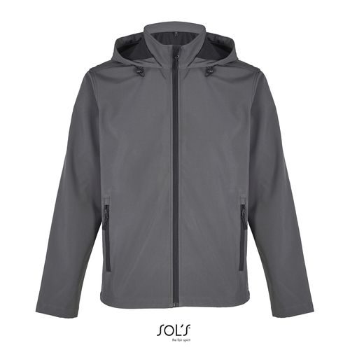 VESTE CAPUCHE&nbsp;SOFTSHELL HOMME SOL'S RACE HOODED MEN
