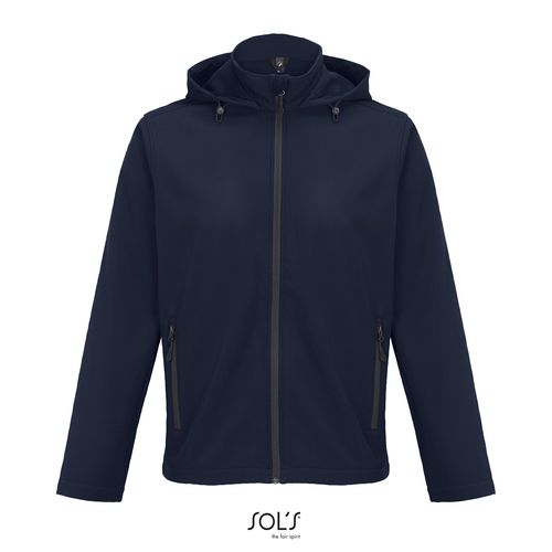 VESTE CAPUCHE&nbsp;SOFTSHELL HOMME SOL'S RACE HOODED MEN