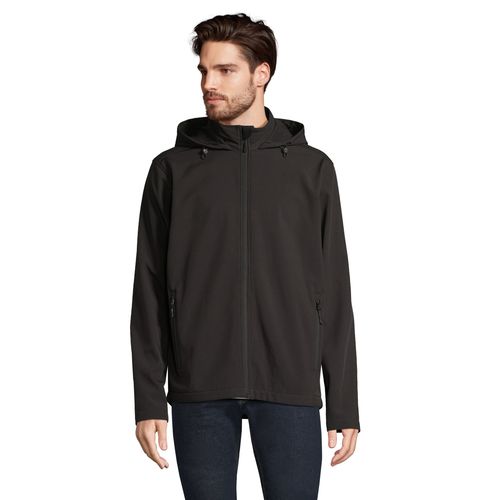 VESTE CAPUCHE&nbsp;SOFTSHELL HOMME SOL'S RACE HOODED MEN