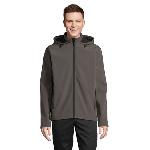 VESTE CAPUCHE&nbsp;SOFTSHELL HOMME SOL'S RACE HOODED MEN