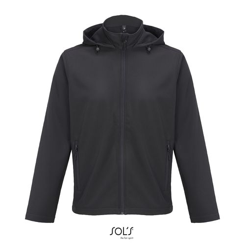 VESTE CAPUCHE&nbsp;SOFTSHELL HOMME SOL'S RACE HOODED MEN