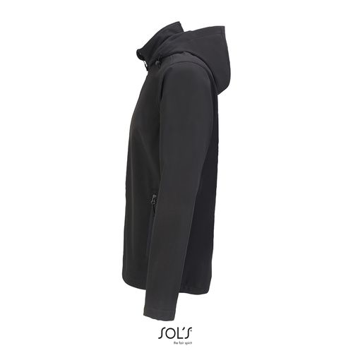 VESTE CAPUCHE&nbsp;SOFTSHELL HOMME SOL'S RACE HOODED MEN