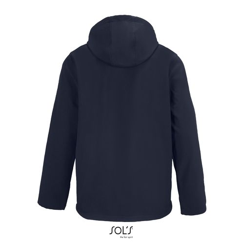 marina francesa CHAQUETA SOFTSHELL CON CAPUCHA PARA HOMBRE SOL'S RACE HOODED MEN