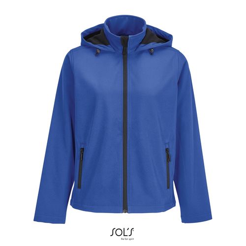 VESTE CAPUCHE&nbsp;SOFTSHELL FEMME SOL'S RACE HOODED WOMEN
