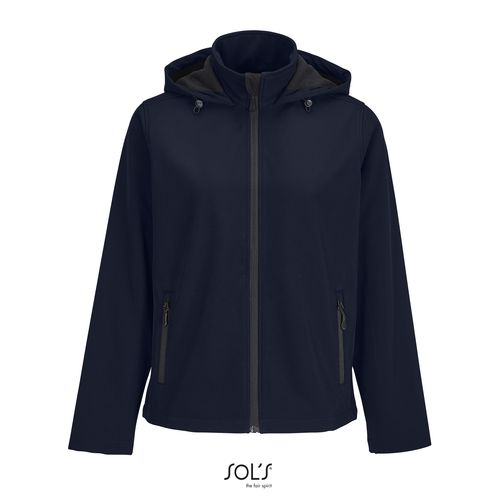 VESTE CAPUCHE&nbsp;SOFTSHELL FEMME SOL'S RACE HOODED WOMEN