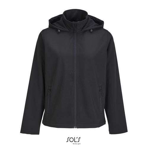 VESTE CAPUCHE&nbsp;SOFTSHELL FEMME SOL'S RACE HOODED WOMEN
