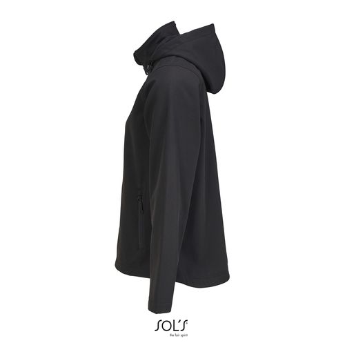 VESTE CAPUCHE&nbsp;SOFTSHELL FEMME SOL'S RACE HOODED WOMEN